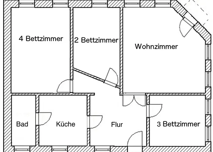 아파트 Meeraner Parkresidenz *